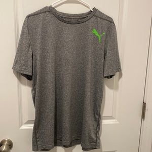 PUMA Gray Active Shirt Size L